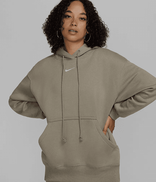 Fashion model in casual wear